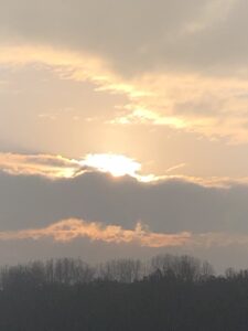winterse zon
